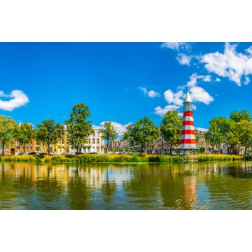 Lais Puzzle - Leuchtturm im Valkenberg-Park in Breda, Niederlande - 2.000 Teile