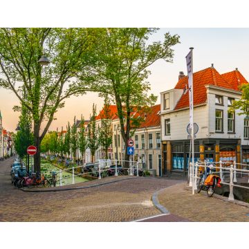 Lais Puzzle - Blick auf einen Kanal bei Sonnenuntergang in Delft, Niederlande - 40, 100, 200, 500, 1.000 & 2.000 Teile