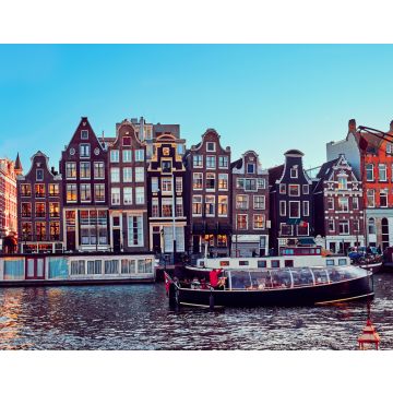 Lais Puzzle - Bootshäuser und alte Häuser in Amsterdam - 40, 100, 200, 500, 1.000 & 2.000 Teile