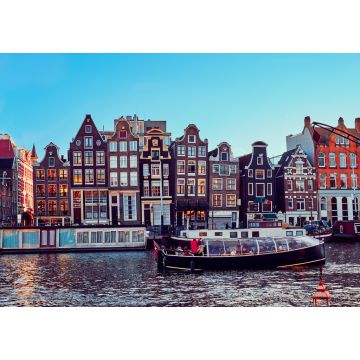 Lais Puzzle - Bootshäuser und alte Häuser in Amsterdam - 1.000 Teile