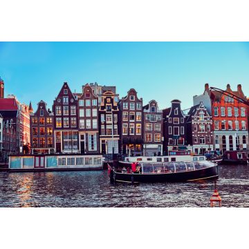 Lais Puzzle - Bootshäuser und alte Häuser in Amsterdam - 2.000 Teile