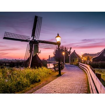 Lais Puzzle - Sonnenaufgang im niederländischen Windmühlendorf Zaanse Schand - 40, 100, 200, 500, 1.000 & 2.000 Teile