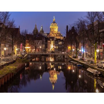 Lais Puzzle - Amsterdam. Fassaden von alten Häusern im Rotlichtviertel - 40, 100, 200, 500, 1.000 & 2.000 Teile