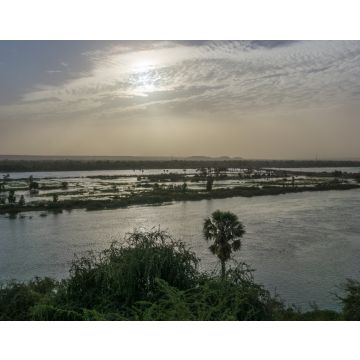 Lais Puzzle - Sonnenuntergang über dem Fluss Niger, Niamey, Hauptstadt von Niger - 40, 100, 200, 500, 1.000 & 2.000 Teile