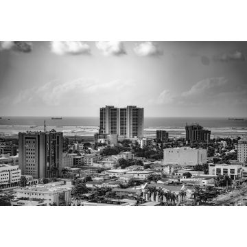 Lais Puzzle - Blick auf die Stadt Lagos, Nigeria - 2.000 Teile