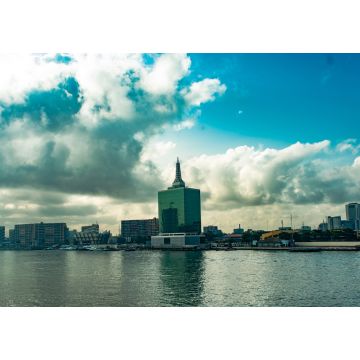 Lais Puzzle - Blick auf die Lagos-Lagune, Victoria Island in Lagos, Nigeria - 1.000 Teile