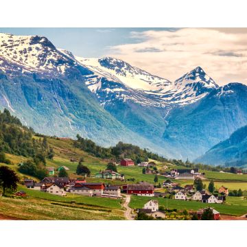 Lais Puzzle - Olden Norwegen Bergblick - 40, 100, 200, 500, 1.000 & 2.000 Teile