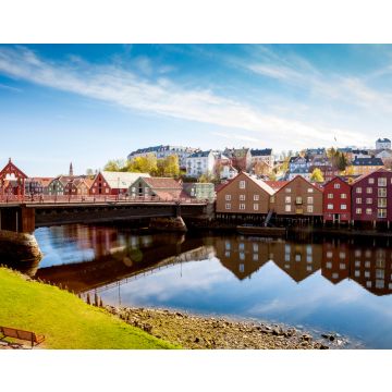 Lais Puzzle - Panorama von Trondheim, Norwegen - 40, 100, 200, 500, 1.000 & 2.000 Teile
