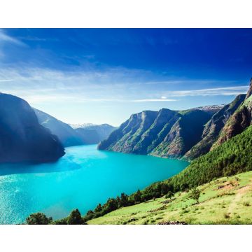 Lais Puzzle - Blick auf Norwegens Fjordlandschaft - Aurlandsfjord, Teil des Sognefjords - 40, 100, 200, 500, 1.000 & 2.000 Teile