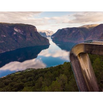Lais Puzzle - Fjordlandschaft bei Stegastein Aussichtspunkt Norwegen - 40, 100, 200, 500, 1.000 & 2.000 Teile