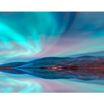 Lais Puzzle - Aurora Borealis in Tromso, Norwegen, vor dem norwegischen Fjord - 40, 100, 200, 500, 1.000 & 2.000 Teile