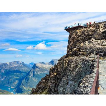 Lais Puzzle - Berglandschaft mit Aussichtspunkt Dalsnibba, Norwegen - 40, 100, 200, 500, 1.000 & 2.000 Teile