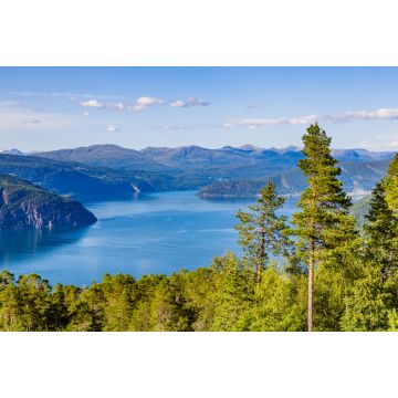 Lais Puzzle - Landschaft mit Blick auf den Nordfjord bei Utvik in Norwegen. Der Nordfjord bietet eine der schönsten Landschaften Norwegens - 2.000 Teile