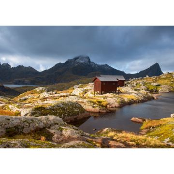 Lais Puzzle - Lofoten Inseln Norwegen. Herbstlandschaft in den Bergen - 1.000 Teile