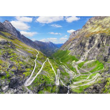 Lais Puzzle - Trollstigen - windige Straße in Norwegen im Herbst - 1.000 Teile