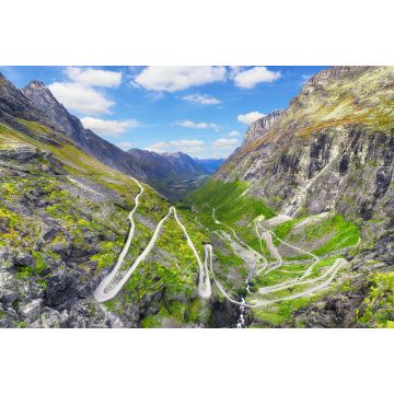 Lais Puzzle - Trollstigen - windige Straße in Norwegen im Herbst - 2.000 Teile