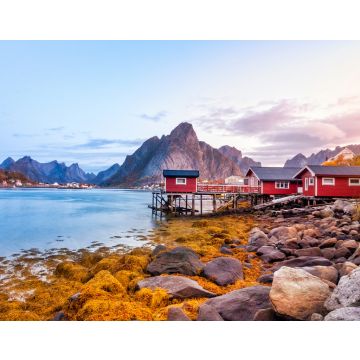 Lais Puzzle - Schöne Aussicht auf den Hafen von Reine auf den Lofoten, Norwegen - 40, 100, 200, 500, 1.000 & 2.000 Teile