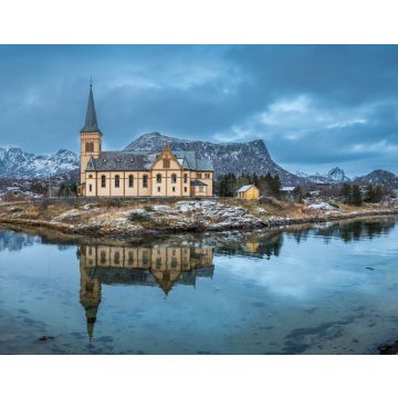 Lais Puzzle - Berühmte vaganische Kirche in Kabelvag, Norwegen - 40, 100, 200, 500, 1.000 & 2.000 Teile