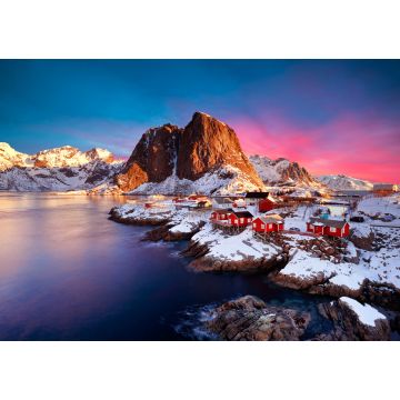 Lais Puzzle - Landschaft der norwegischen Lofoten - hamnoy - 1.000 Teile