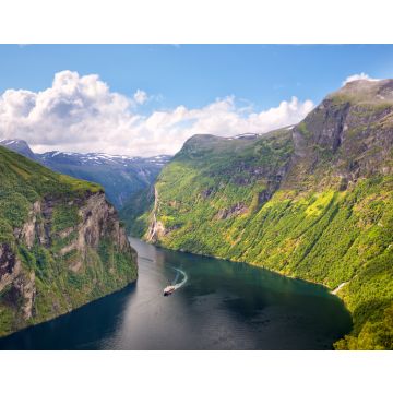 Lais Puzzle - Geiranger Fjord und die berühmten Wasserfälle der Sieben Schwestern, Norwegen - 40, 100, 200, 500, 1.000 & 2.000 Teile
