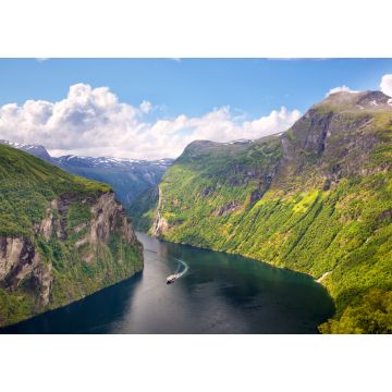 Lais Puzzle - Geiranger Fjord und die berühmten Wasserfälle der Sieben Schwestern, Norwegen - 1.000 Teile