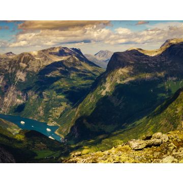 Lais Puzzle - Fjord Geiranger vom Aussichtspunkt Dalsnibba, Norwegen - 40, 100, 200, 500, 1.000 & 2.000 Teile