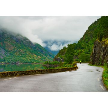 Lais Puzzle - Alte Straße am Fjord Eidfjorden, Norwegen - 1.000 Teile