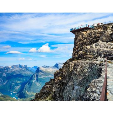 Lais Puzzle - Berglandschaft mit Aussichtspunkt Dalsnibba, Norwegen - 40, 100, 200, 500, 1.000 & 2.000 Teile