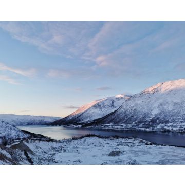 Lais Puzzle - Schöne Aufnahme des Winters in der arktischen Region, Hillesoy, Kvaloya Island, Tromso, Norwegen - 40, 100, 200, 500, 1.000 & 2.000 Teile
