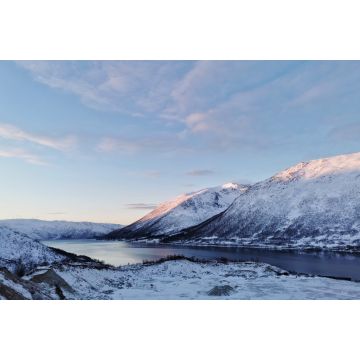 Lais Puzzle - Schöne Aufnahme des Winters in der arktischen Region, Hillesoy, Kvaloya Island, Tromso, Norwegen - 2.000 Teile