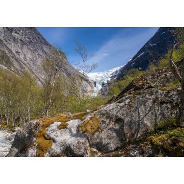 Lais Puzzle - Briksdalsbreen (Briksdalsgletscher), einer der am besten zugänglichen Arme des Jostedalsbreen-Gletschers in der Gemeinde Stryn im Bezirk Vestland in Norwegen - 1.000 Teile