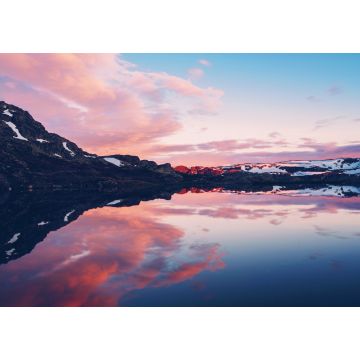 Lais Puzzle - See in der Nähe der Trolltunga in Norwegen bei Sonnenuntergang - 1.000 Teile