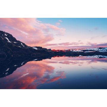 Lais Puzzle - See in der Nähe der Trolltunga in Norwegen bei Sonnenuntergang - 2.000 Teile