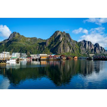 Lais Puzzle - Blick auf den Hafen von Svolvaer, Lofoten Inseln, Norwegen - 2.000 Teile