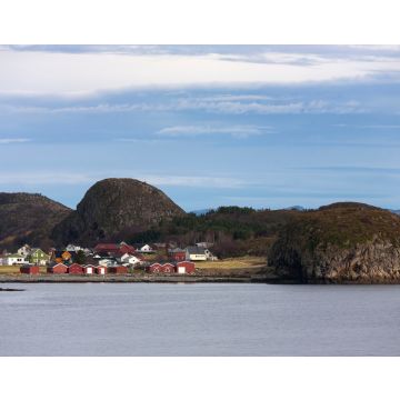 Lais Puzzle - Das Dorf Garten auf der gleichnamigen Insel, an der Mündung des Trondheimsfjords, Ørland, Trøndelag, Norwegen - 40, 100, 200, 500, 1.000 & 2.000 Teile