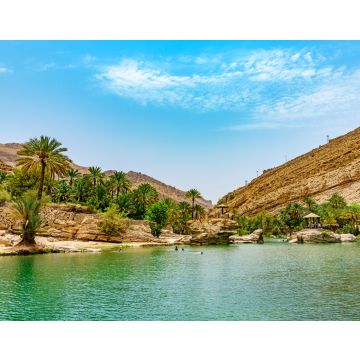 Lais Puzzle - Wadi Bani Khalid im Oman. Es liegt etwa 203 km von Muscat und 120 km von Sur entfernt. - 40, 100, 200, 500, 1.000 & 2.000 Teile