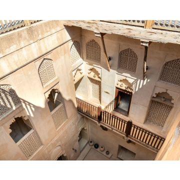 Lais Puzzle - Blick von oben in die Burg Jabreen in Bahla, Sultanat Oman - 40, 100, 200, 500, 1.000 & 2.000 Teile