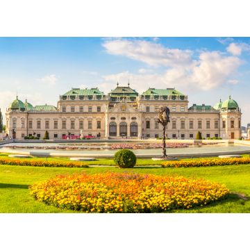 Lais Puzzle - Frontalansicht des Schlosses Belvedere, Wien, Österreich - 1.000 Teile