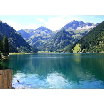 Lais Puzzle - Blick auf den Vilsalpsee im Tannheimer Tal in Österreich - 1.000 Teile