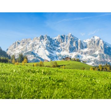 Lais Puzzle - Österreichischer Bergbauernhof im Herbst, Kitzbühel, Tirol, Österreich - 40, 100, 200, 500, 1.000 & 2.000 Teile