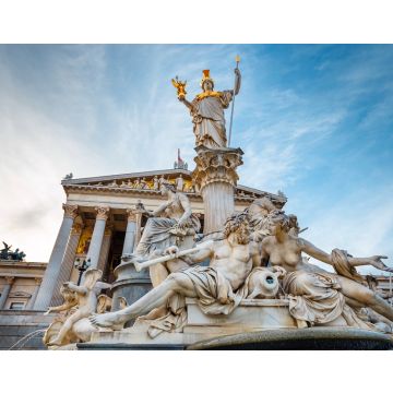 Lais Puzzle - Skulptur vor dem Parlamentsgebäude in Wien, Österreich - 40, 100, 200, 500, 1.000 & 2.000 Teile