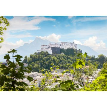 Lais Puzzle - Panorama-Ausblick auf die Festung Hohensalzburg in der Stadt Salzburg im Sommer - Salzburg, Österreich, Europa - 1.000 Teile