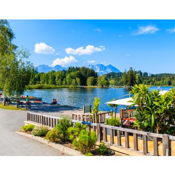 Lais Puzzle - Ufer des Schwarzsees an einem schönen sonnigen Sommertag in der Nähe von Kitzbühel, Tirol, Österreich - 40, 100, 200, 500, 1.000 & 2.000 Teile