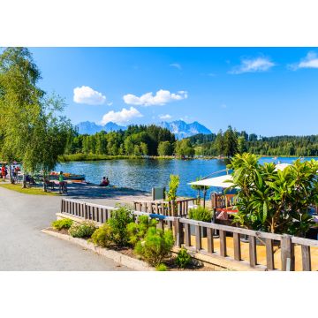 Lais Puzzle - Ufer des Schwarzsees an einem schönen sonnigen Sommertag in der Nähe von Kitzbühel, Tirol, Österreich - 1.000 Teile