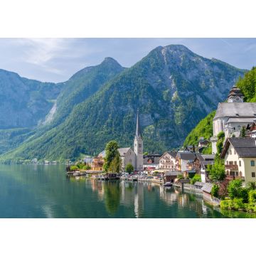 Lais Puzzle - Aussicht auf das Dorf Hallstatt, Salzkammergut, Österreich - 1.000 Teile