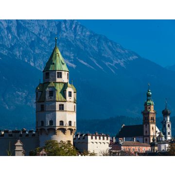 Lais Puzzle - Münzerturm mit Herz-Jesu-Basilika und Jesuitenkirche, Hall in Tirol - 40, 100, 200, 500, 1.000 & 2.000 Teile