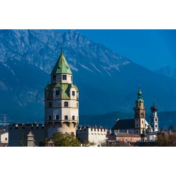 Lais Puzzle - Münzerturm mit Herz-Jesu-Basilika und Jesuitenkirche, Hall in Tirol - 2.000 Teile
