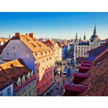 Lais Puzzle - Grazer Markt Stadtbild und Stadtbildansicht - 40, 100, 200, 500, 1.000 & 2.000 Teile