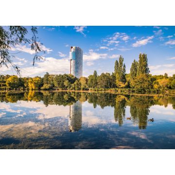 Lais Puzzle - Der Floridsdorfer Wasserpark an der Alten Donau in Wien, Österreich - 1.000 Teile