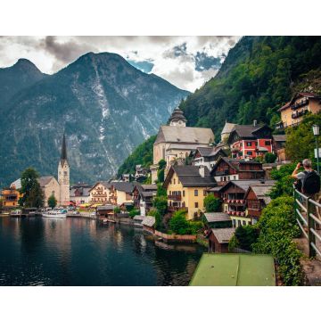 Lais Puzzle - Panoramablick auf das berühmte Dorf Hallstatt in Österreich, Alpen. Europa - 40, 100, 200, 500, 1.000 & 2.000 Teile